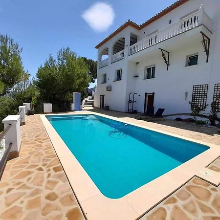 Villa"Kacper"Cerca De Gandia ,Con Vistas Al Mar Y Montanas ,Piscina 8-10 Personas Ador Exteriér fotografie