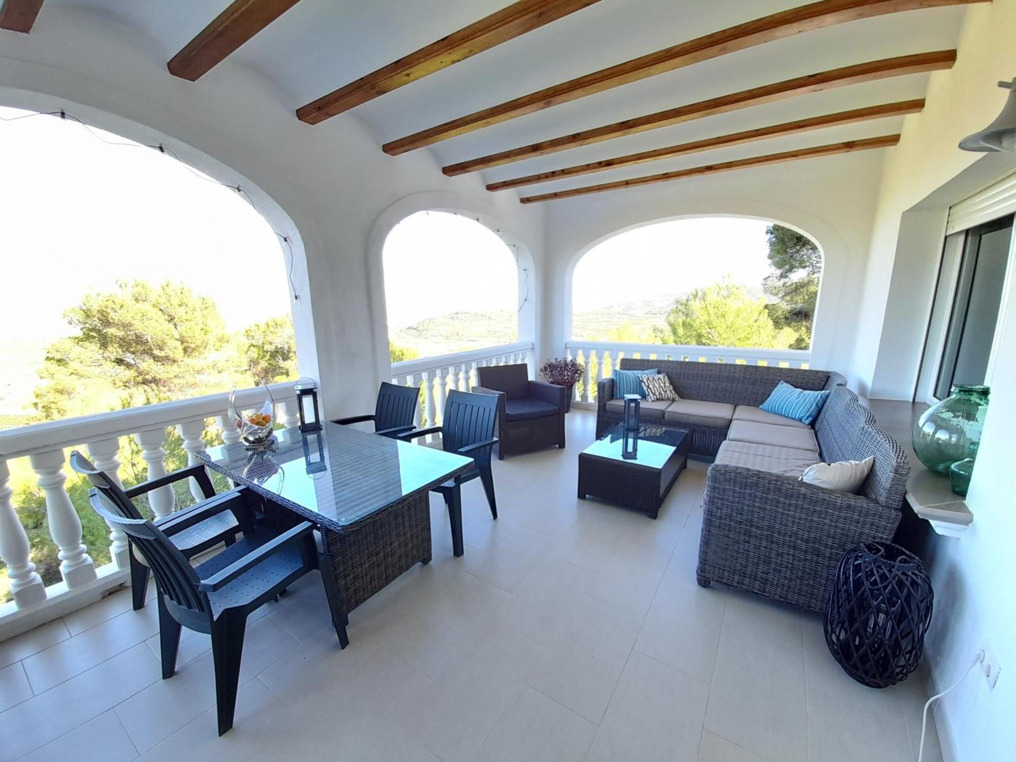 Villa"Kacper"Cerca De Gandia ,Con Vistas Al Mar Y Montanas ,Piscina 8-10 Personas Ador Exteriér fotografie