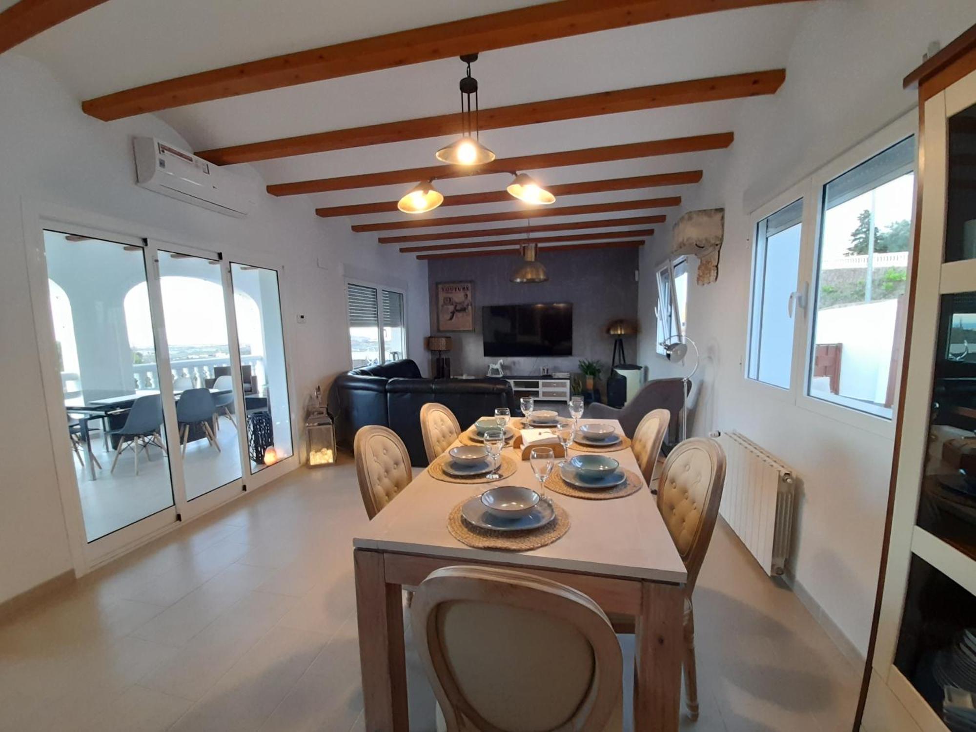 Villa"Kacper"Cerca De Gandia ,Con Vistas Al Mar Y Montanas ,Piscina 8-10 Personas Ador Exteriér fotografie