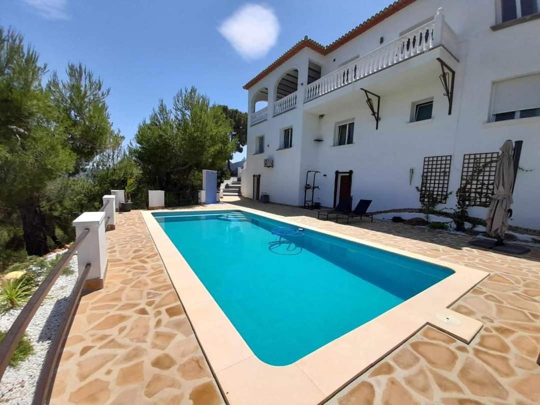 Villa"Kacper"Cerca De Gandia ,Con Vistas Al Mar Y Montanas ,Piscina 8-10 Personas Ador Exteriér fotografie