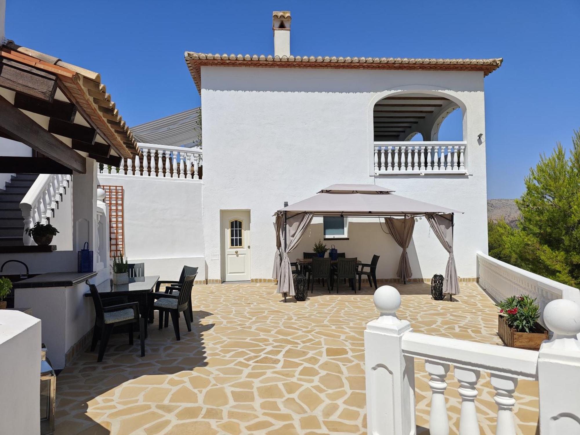 Villa"Kacper"Cerca De Gandia ,Con Vistas Al Mar Y Montanas ,Piscina 8-10 Personas Ador Exteriér fotografie